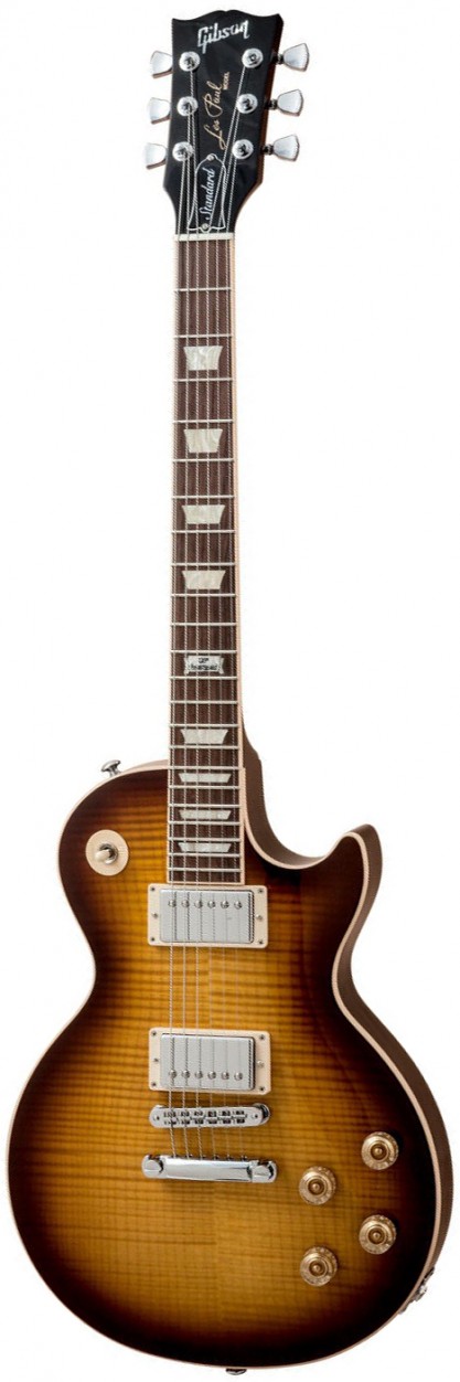 Gibson Les Paul Standard Plus 2014 Tobacco Sunburst электрогитара