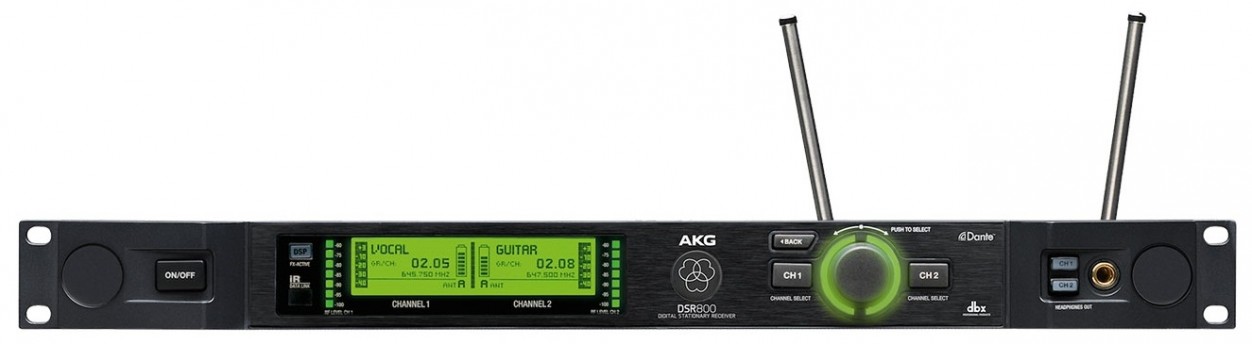 AKG DSR800 BD1 цифровой двухканальный приемник серии DMS800