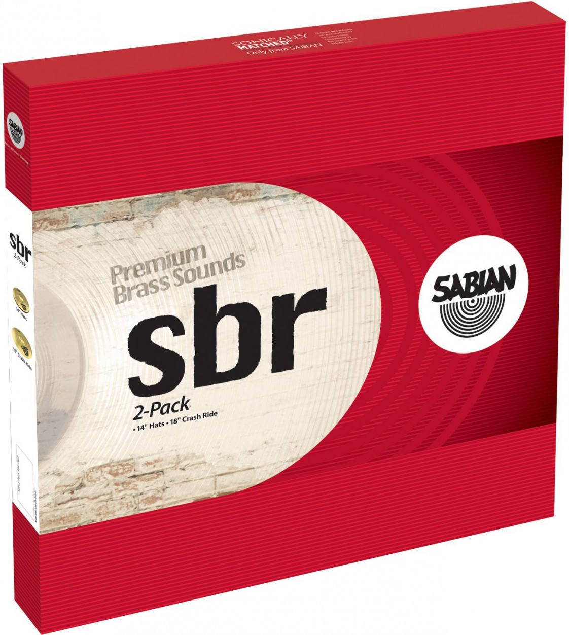 Sabian SBR 2-Pack комплект тарелок
