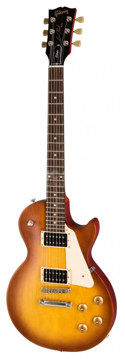 Gibson 2019 Les Paul Studio Tribute Satin Iced Tea электрогитара, цвет матовый айс-ти санберст, в комплекте кейс