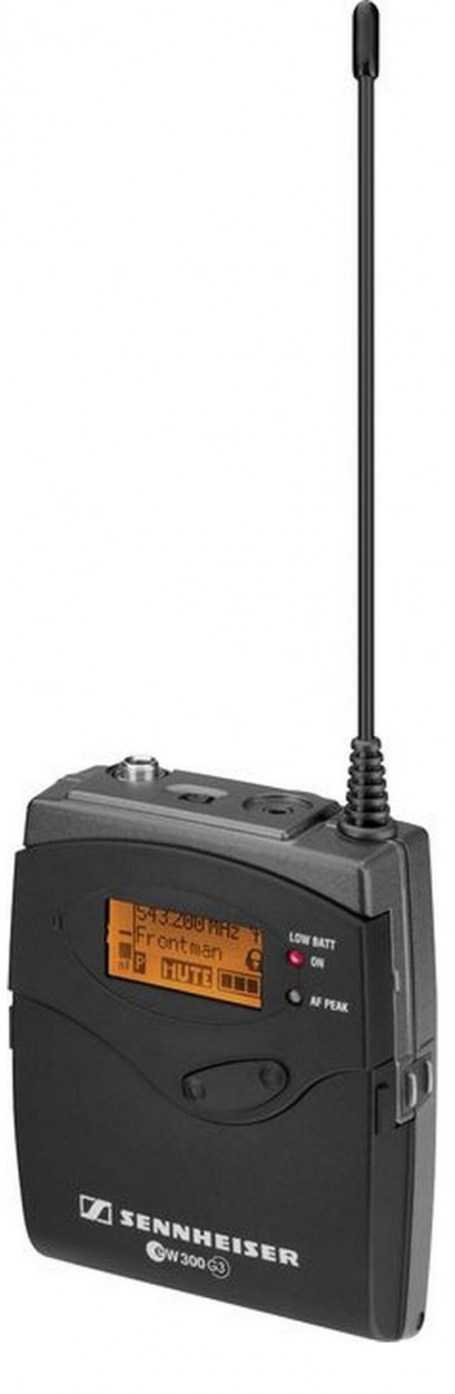 Sennheiser EK 100 G3-B-X портативный приёмник, 1680 настраиваемых частот