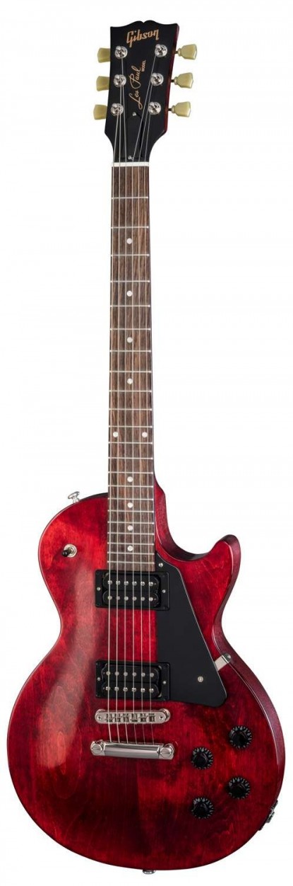 Gibson Les Paul Faded 2018 Worn Cherry электрогитара, цвет вишневый, чехол