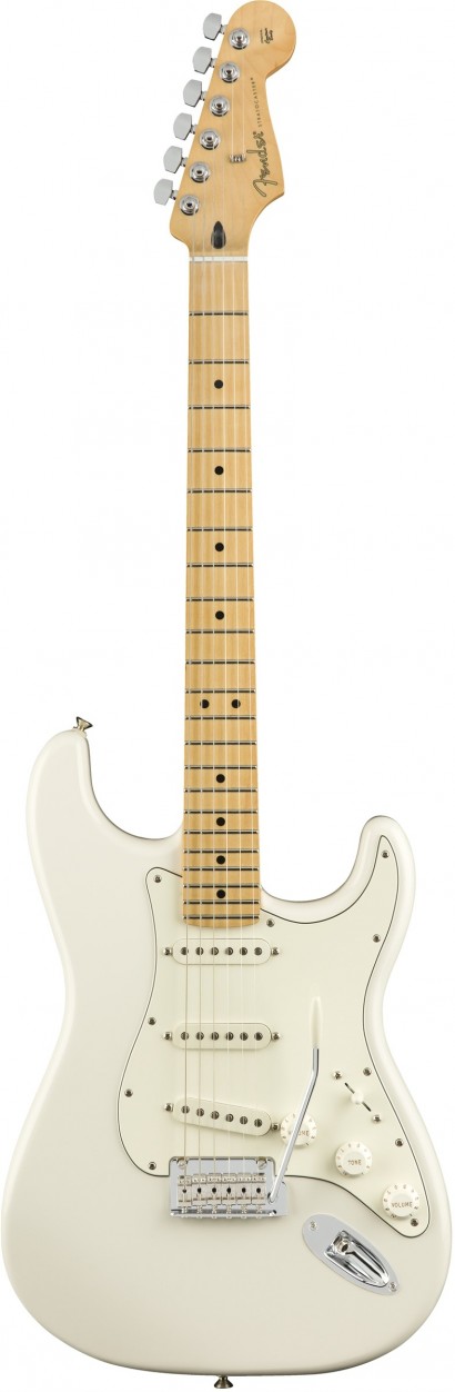 Fender Player Strat MN PWT электрогитара, цвет белый