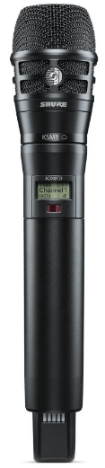 Shure ADX2FD/K8B G56 цифровой ручной передатчик с капсюлем KSM8, цвет черный