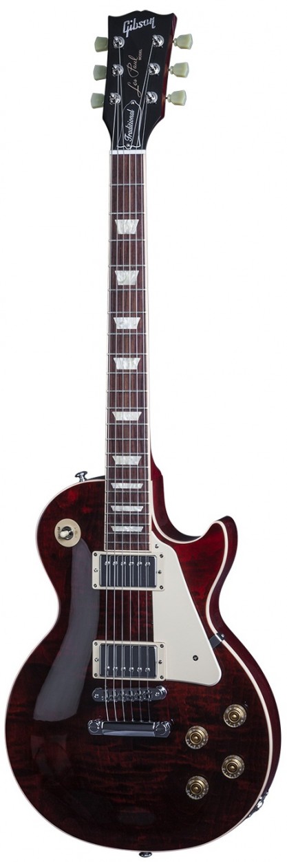 Gibson LP Traditional Premium Finish 2016 T Wine Red электрогитара, цвет вишня