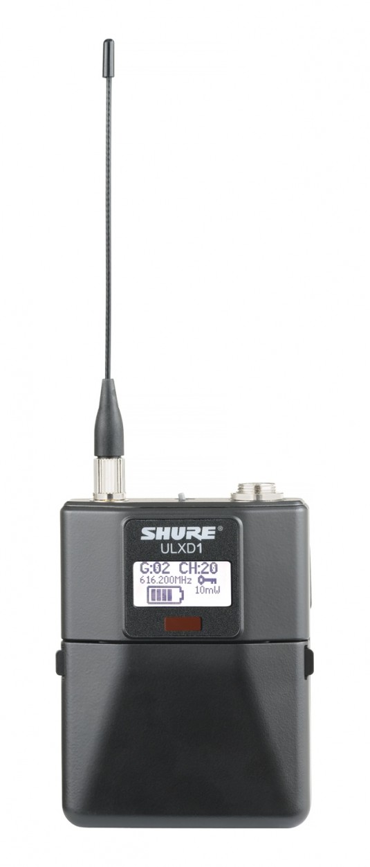 Shure ULXD1 G51 470-534 МГц поясной передатчик ULXD 470-534 МГц