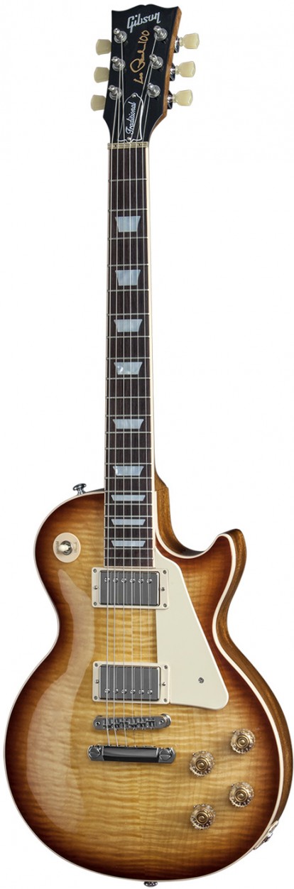 Gibson USA Les Paul Traditional 2015 Tobacco Sunburst электрогитара