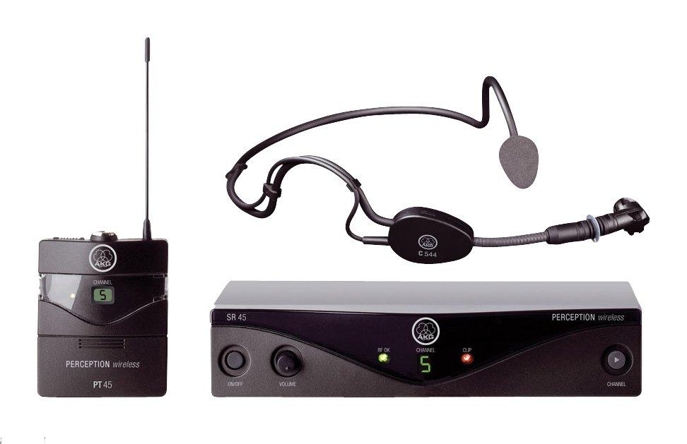 AKG Perception Wireless 45 Sports Set радиосистема с микрофоном с оголовьем WMS45