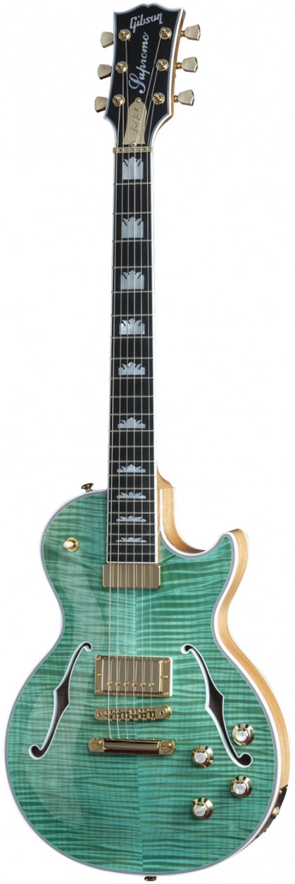 Gibson USA Les Paul Supreme 2015 Seafoam Green электрогитара