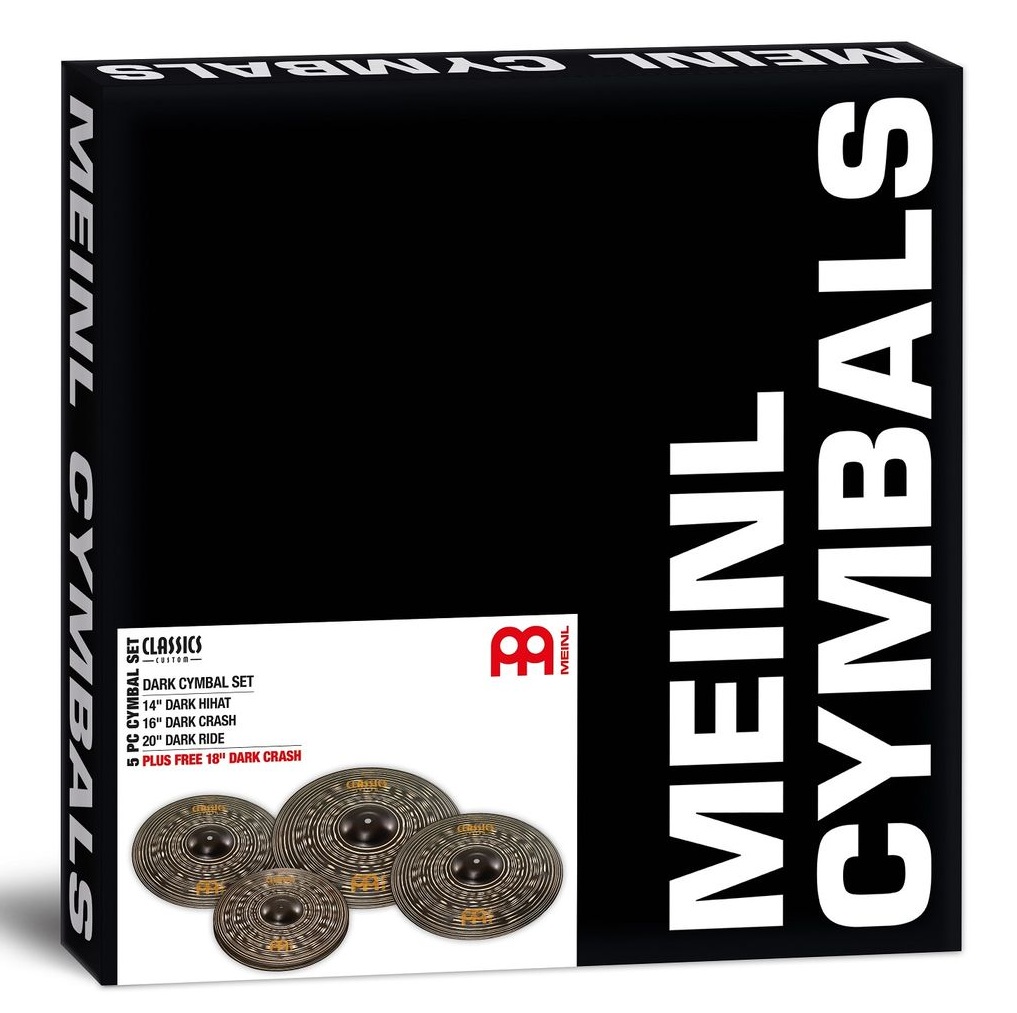 Meinl Classics Custom Dark Special Cymbal Set  комплект тарелок (14" Hi-Hat, 16"+18" Crash, 20" Ride)