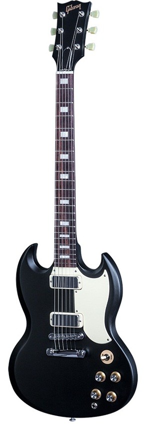 Gibson SG Special 2016 T Satin Ebony электрогитара, цвет черный матовый
