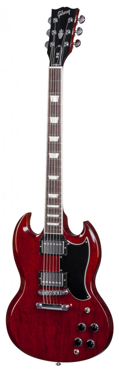 Gibson SG Standard T 2017 Heritage Cherry электрогитара, цвет вишнёвый, жесткий кейс в комплекте