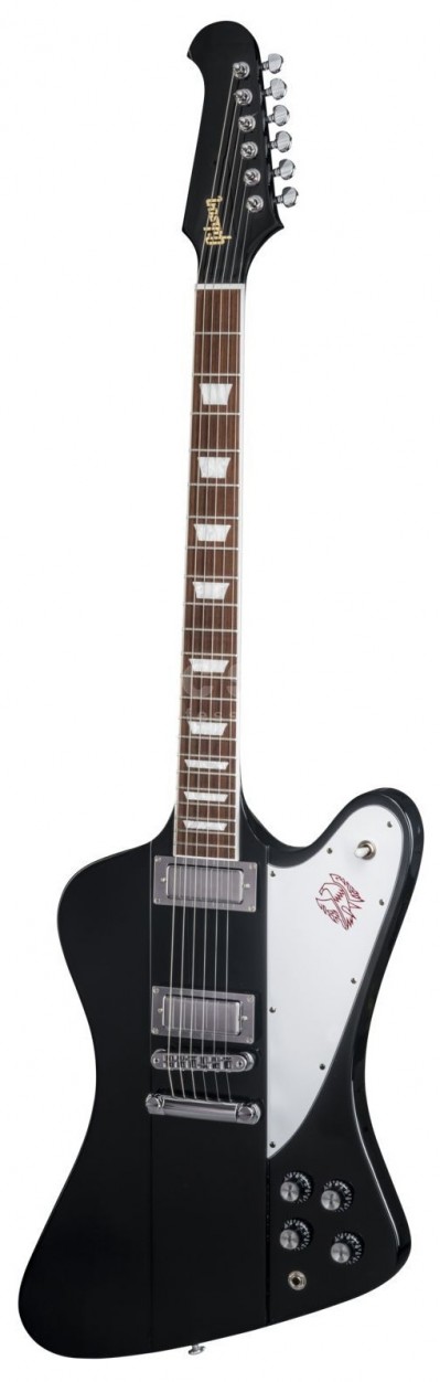 Gibson Firebird 2018 Ebony электрогитара с кейсом, цвет черный