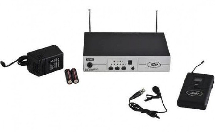 Peavey PV 16 BL  радиосистема UHF-диапазона, микрофон-петличка в комплекте