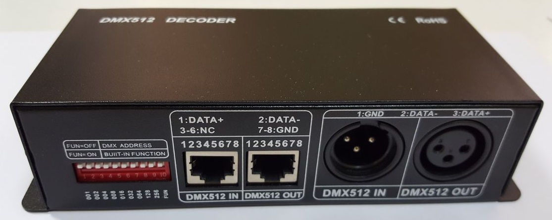 AstraLight ST-SMD-DMX-RGB24 контроллер DMX для лент