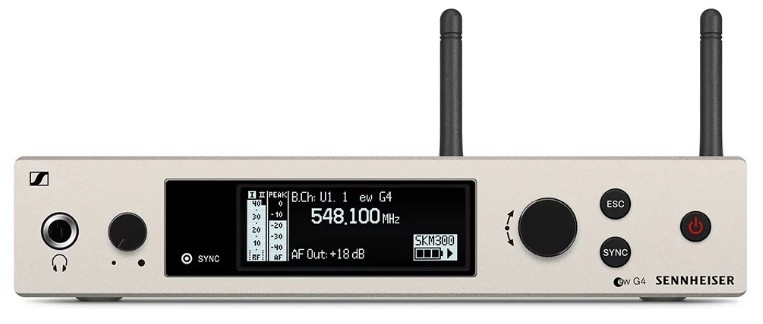 Sennheiser EM 300-500 G4-GW рэковый приемник, диапазон 558 - 626 МГц