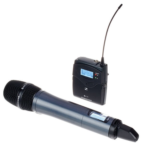 Sennheiser EW 135P G4-A1 накамерная радиосистема, приёмник- ручной передатчик, UHF (470-516МГц)
