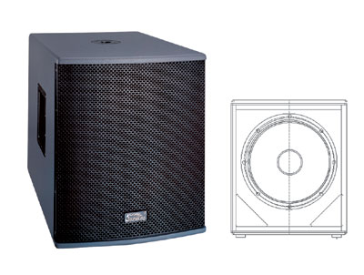 Soundking K118SB сабвуфер 600W, 4 Ohm, 18'', 100 / 132 dB, 37-125 Hz, окрашенные, черные