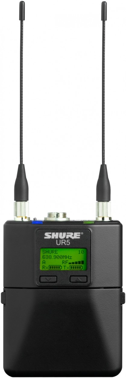 Shure UR5 R9 двухантенный портативный приемник UHF-R "Bodypack"