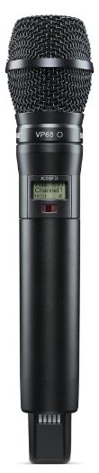 Shure ADX2FD/VP68 G56 цифровой ручной передатчик с капсюлем VP68, цвет черный