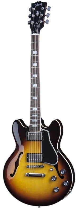 Gibson 2016 Memphis ES-339 Slim Neck Sunset Burst полуакустическая электрогитара с кейсом, цвет санбёрст
