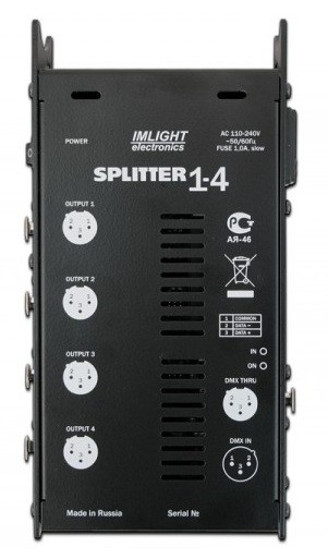 Imlight Splitter 1-4RDM-IP65  блок усиления сигнала DMX512-A