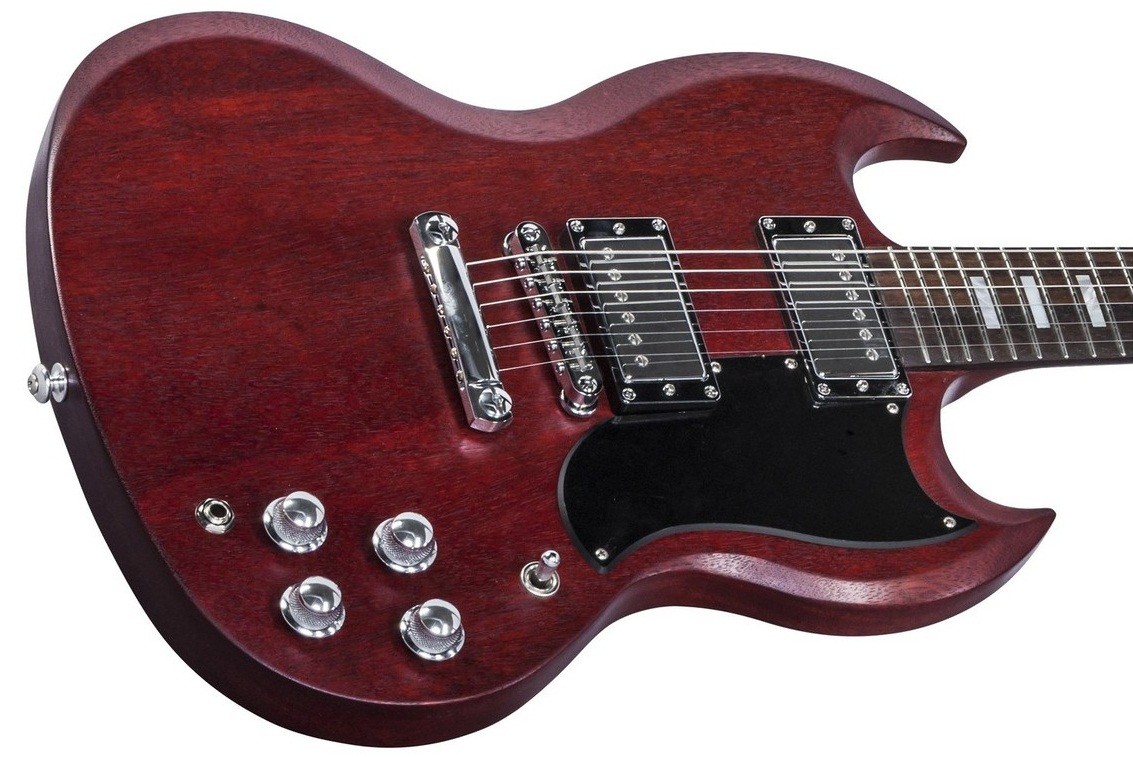 Gibson SG Special HP 2017 Satin Cherry электрогитара, цвет вишнёвый матовый, чехол в комплекте