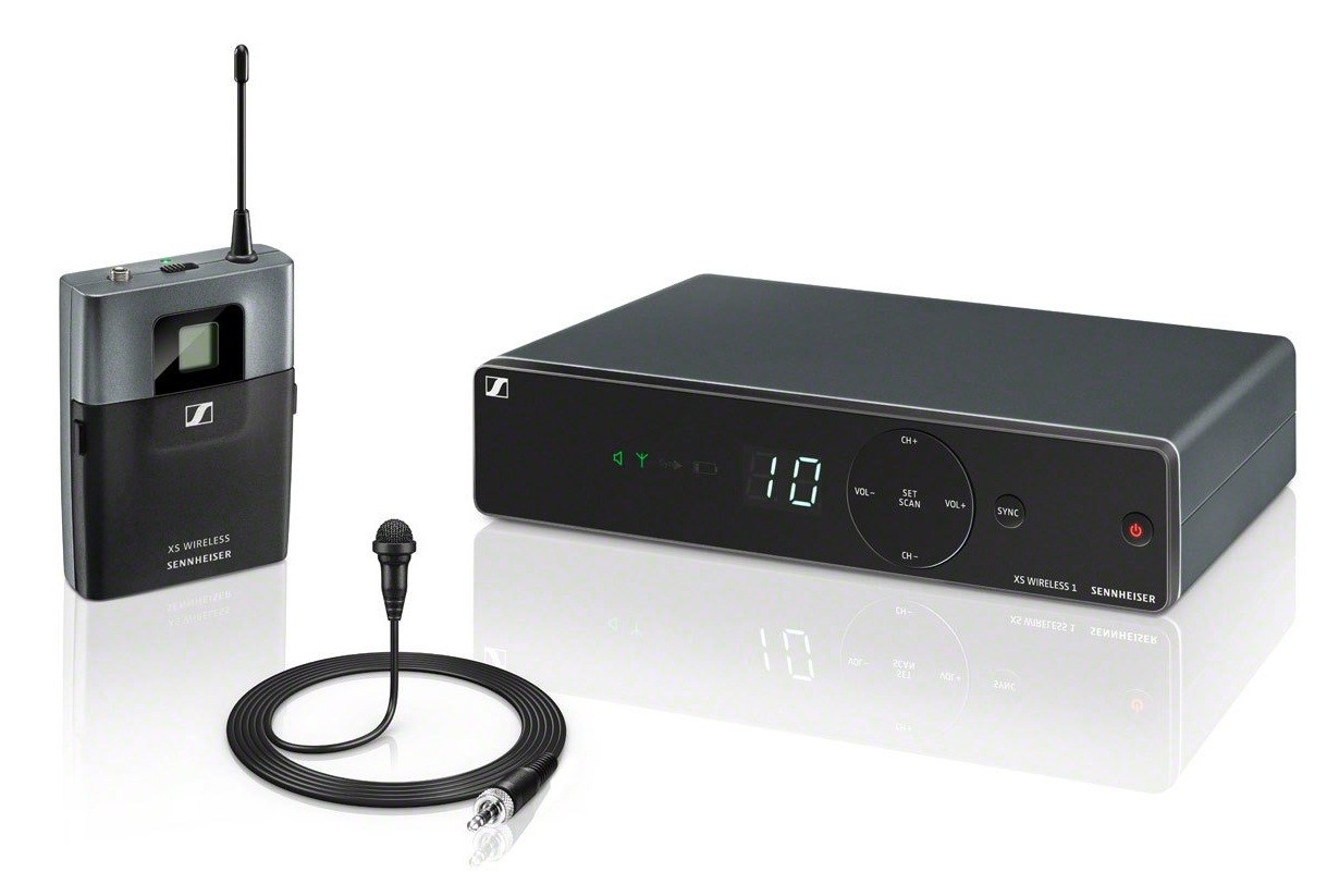 Sennheiser XSW 1-ME2-B  радиосистема с миниатюрным петличным микрофоном ME 2-2, 614-638 МГц