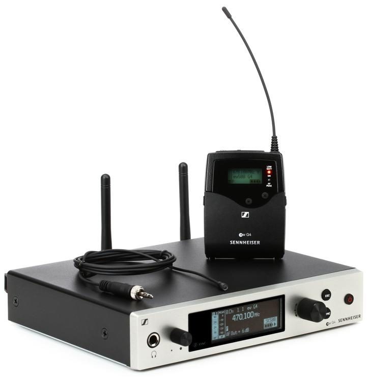 Sennheiser EW 500 G4-MKE2-AW+ беспроводная радиосистема c поясным передатчиком и петличным микрофоном