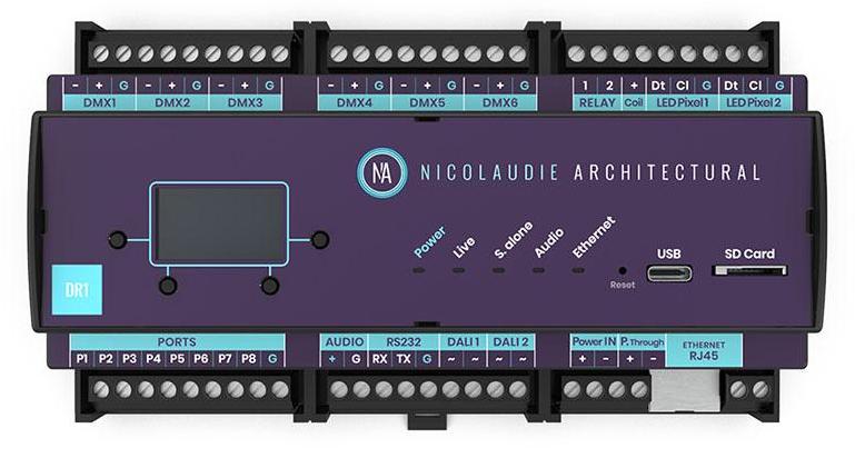 Nicolaudie DINA-DR1 контроллер DMX