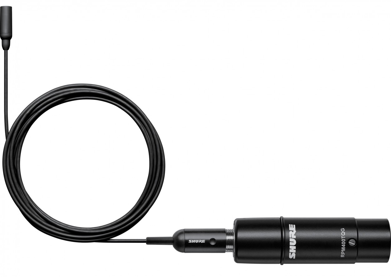 Shure TL48B/O-XLR-A петличный мирофон TwinPlex, цвет черный