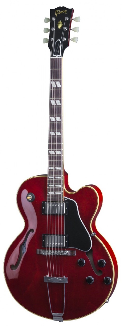 Gibson 2016 Memphis ES-275 Faded Cherry полуакустическая электрогитара с кейсом, цвет вишнёвый