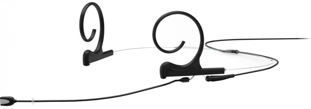 DPA 4166-OC-F-B00-MH микрофон с креплением на два уха, черный, разъём MicroDot