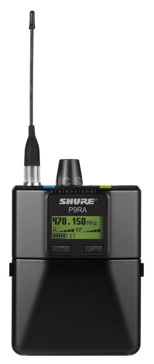 Shure P9RA L6E поясной приемник мониторной системы PSM900 (686-710 МГц)