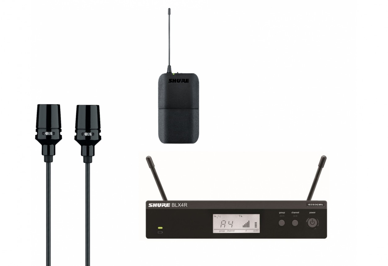 Shure BLX14RE/CVL радиосистема с петличным микрофоном