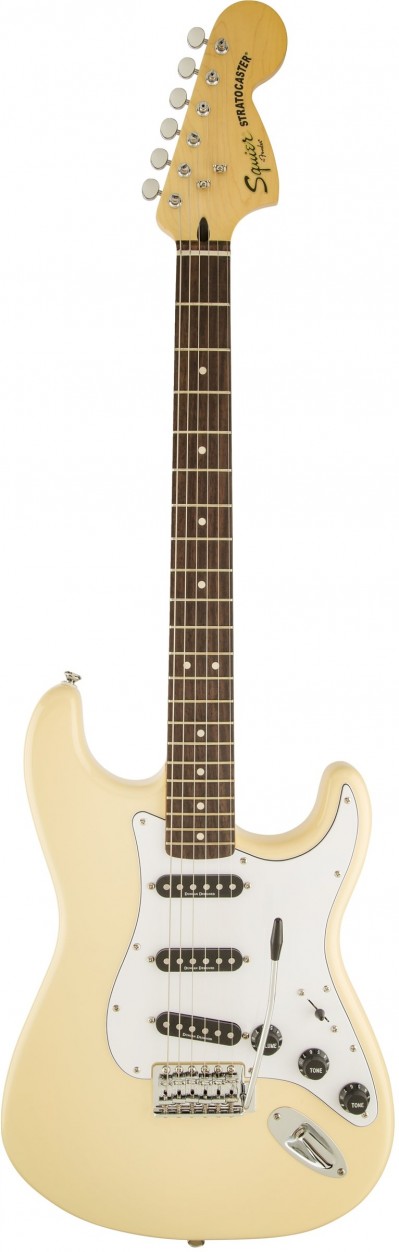 Fender Squier Vintage Modified Strat '70S VWT электрогитара, цвет белый