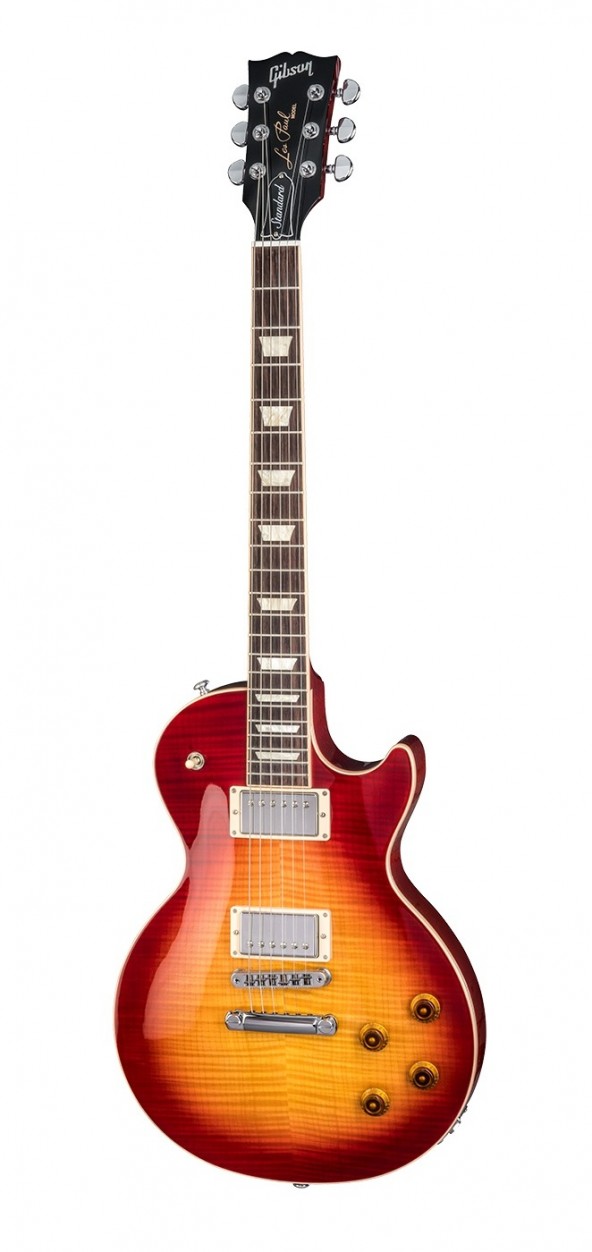 Gibson Les Paul Standard 2018 Heritage Cherry Sunburst электрогитара, цвет вишневый санберст, с жёстким кейсом