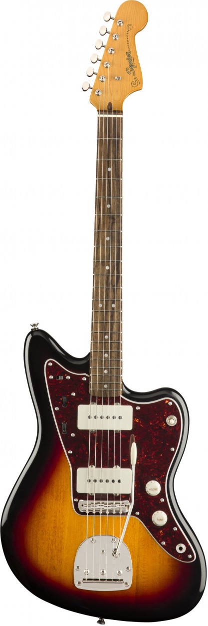 Fender Squier SQ CV 60s Jazzmaster LRL 3TS электрогитара, цвет санберст