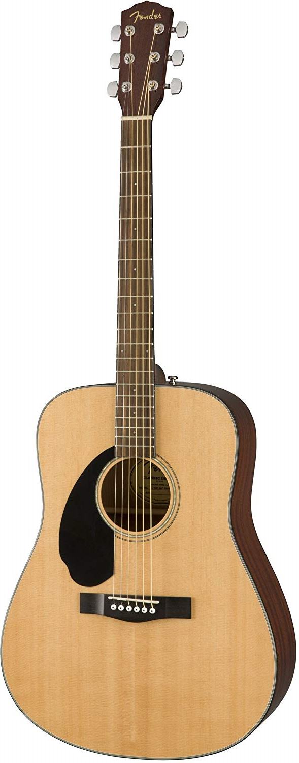 Fender CD-60S Left-Hand, Natural  акустическая гитара левосторонняя, цвет натуральный