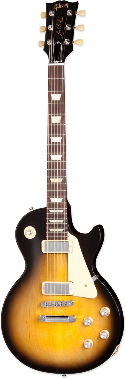 Gibson Les Paul '70s Tribute Vintage Sunburst электрогитара с чехлом