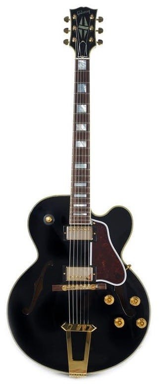 Gibson 2018 Memphis ES-275 Custom Ebony гитара полуакустическая с кейсом, цвет черный