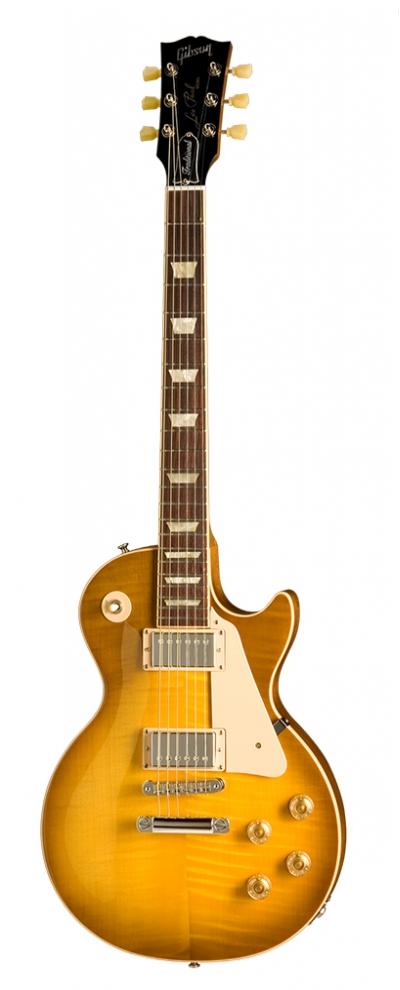 Gibson Les Paul Standard Traditional Goldtop Chrome Hardware электрогитара с кейсом.