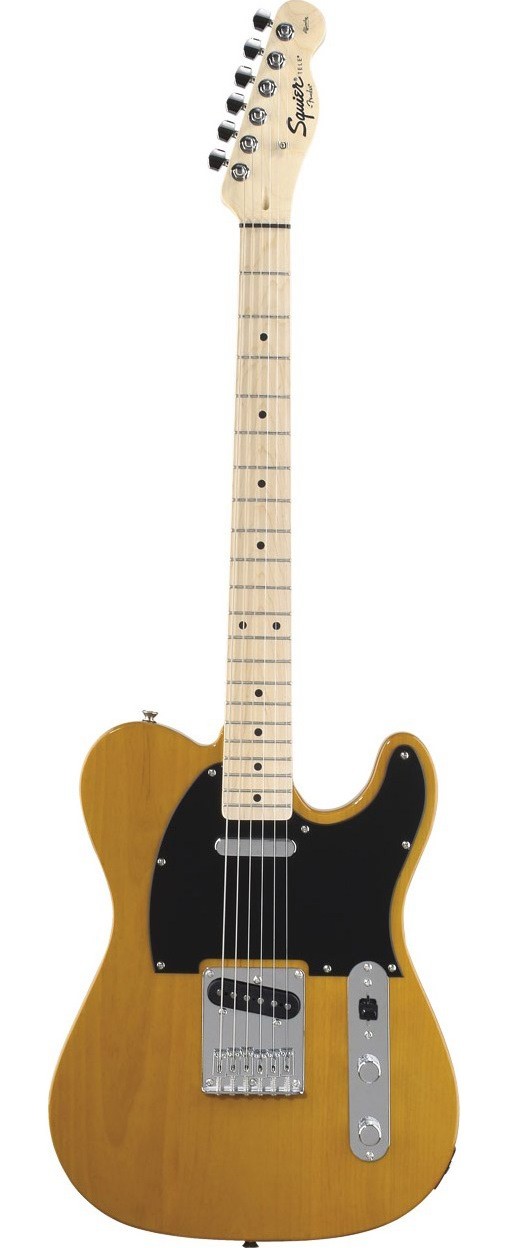 Fender Tenor Tele MN BTB 4-струнная тенор-гитара, цвет кремовый, в комплекте чехол