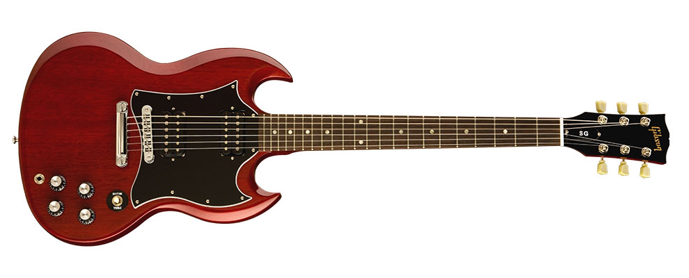 Gibson SG Special Faded Worn Cherry CH Электрогитара, цвет вытертый темно-вишневый