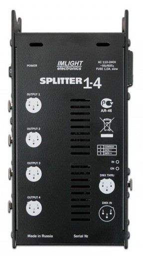 Imlight Splitter 1-4-PwC блок усиления сигнала DMX-512-A