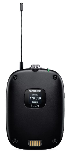 Shure SLXD1 H56 поясной передатчик, 518-562 МГц, цвет черный