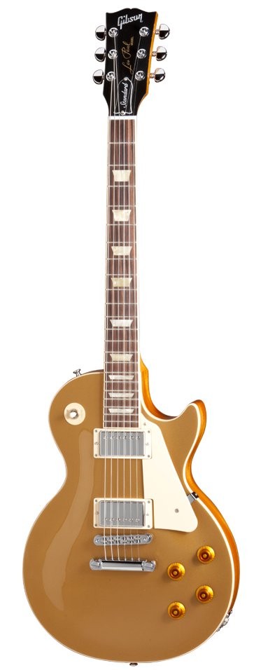 Gibson Les Paul Standard 2013 Gold Top электрогитара с кейсом