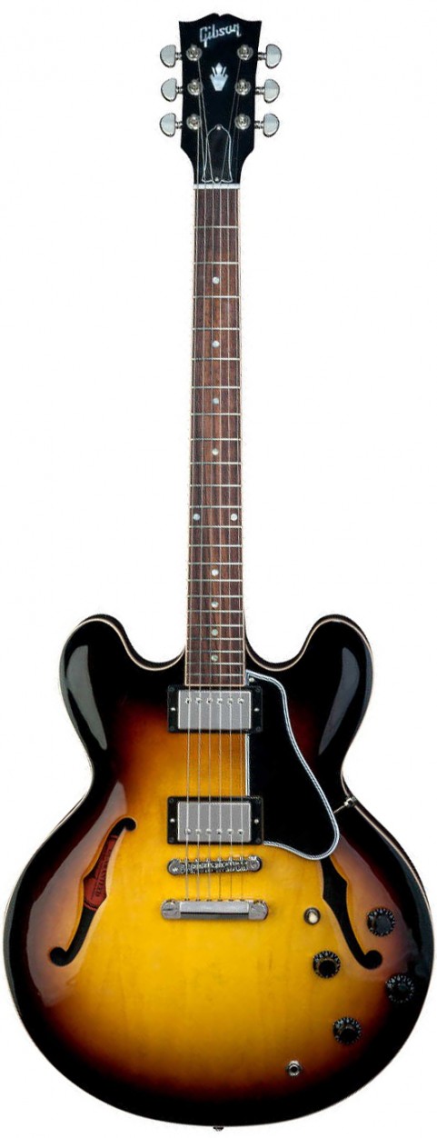 Gibson Memphis ES-335 Vintage Sunburst полуакустическая электрогитара