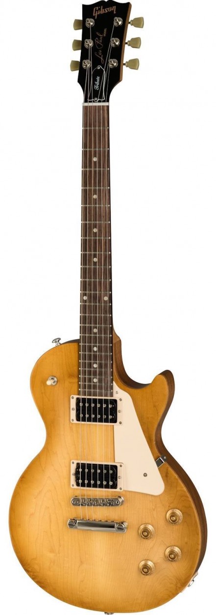 Gibson 2019 Les Paul Tribute Satin HoneyBurst электрогитара, цвет санберст, в комплекте чехол