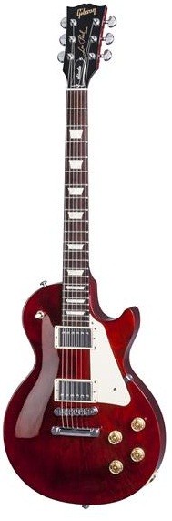 Gibson Les Paul Studio T 2017 Wine Red электрогитара, цвет красный, жесткий кейс в комплекте
